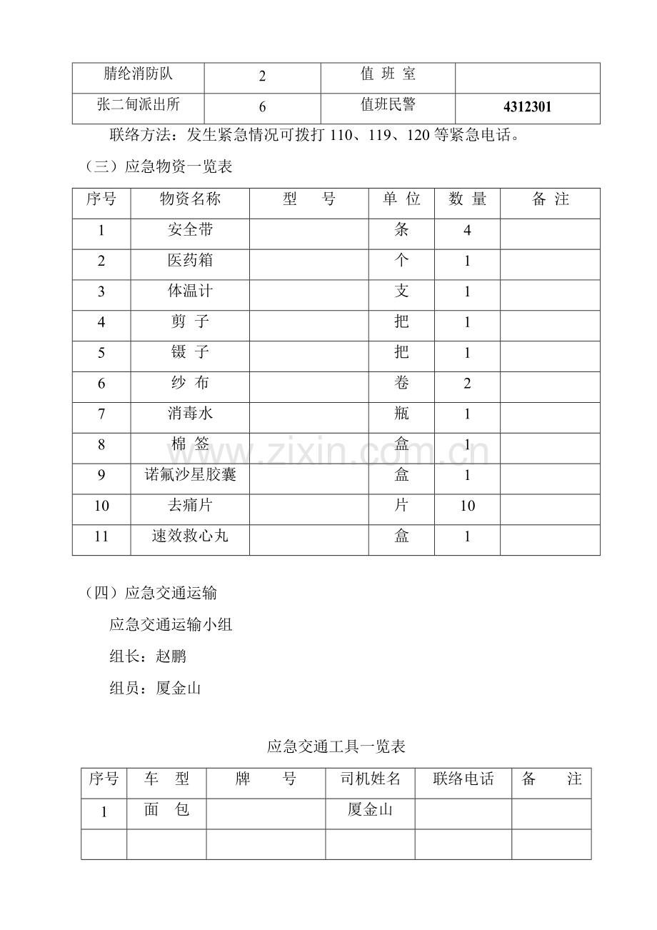 监理应急预案样本.doc_第3页