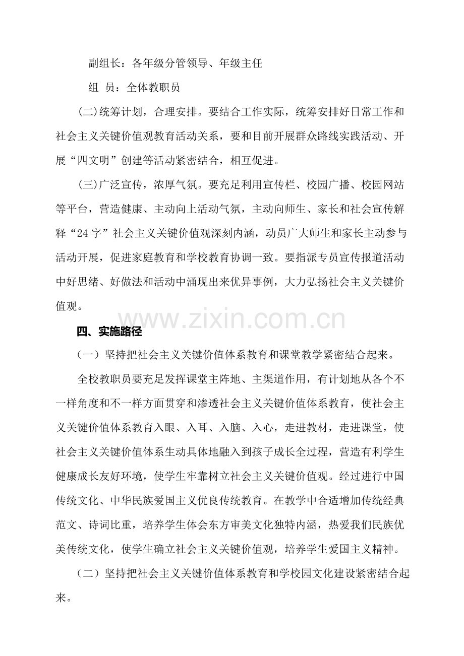 社会主义核心价值观实施专业方案.doc_第3页