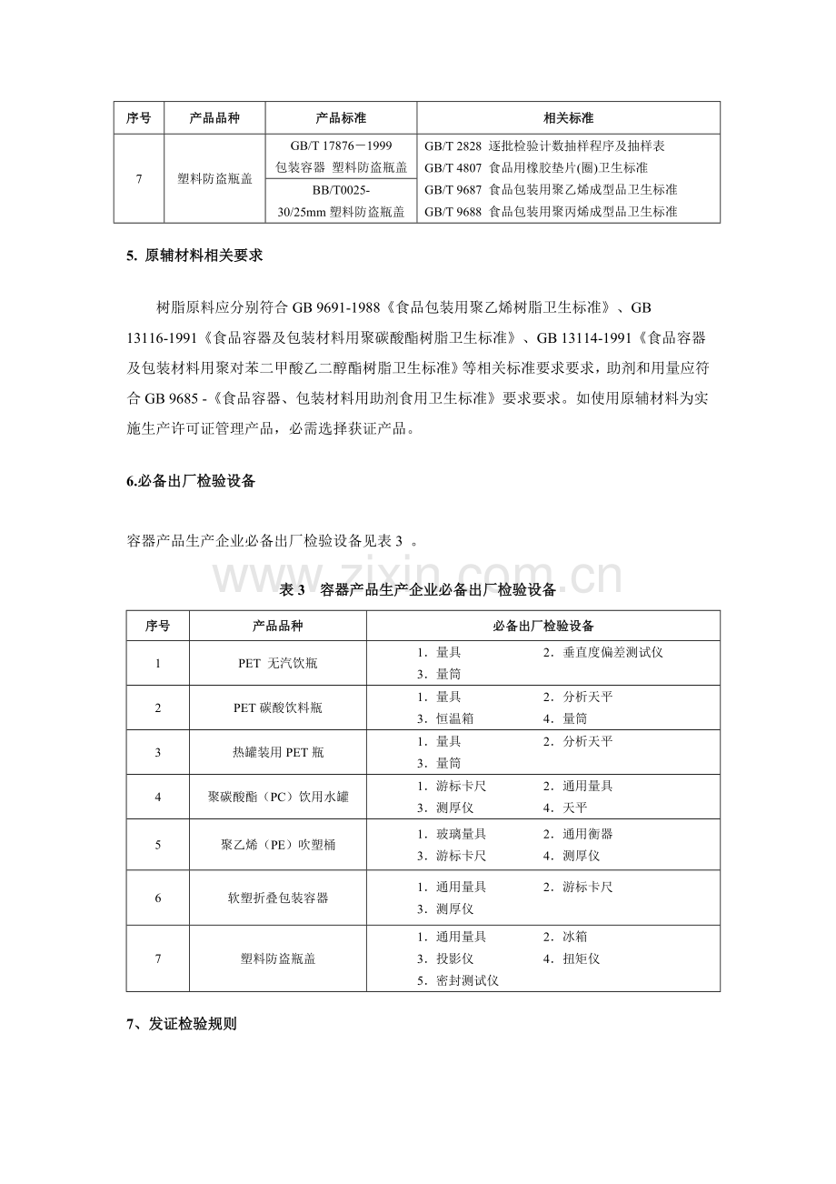 试论容器产品生产许可证审查细则样本.doc_第3页