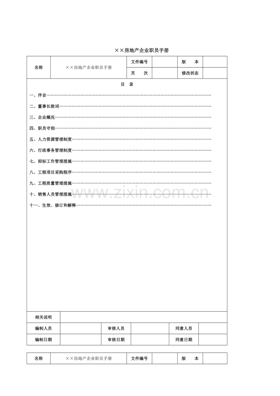 房地产公司员工手册模板.doc_第2页