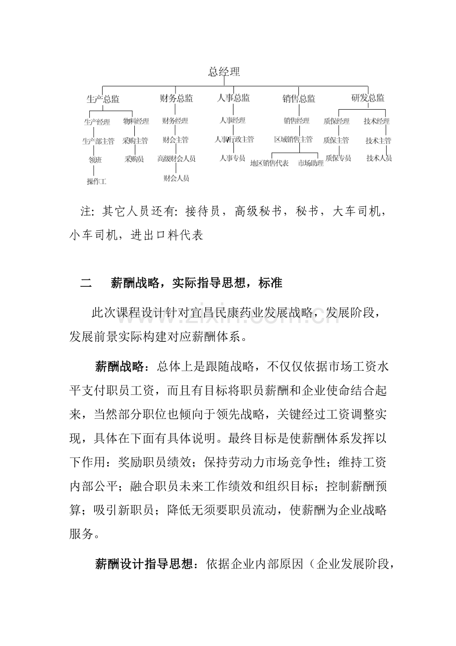 药业有限公司薪酬体系设计样本.doc_第3页