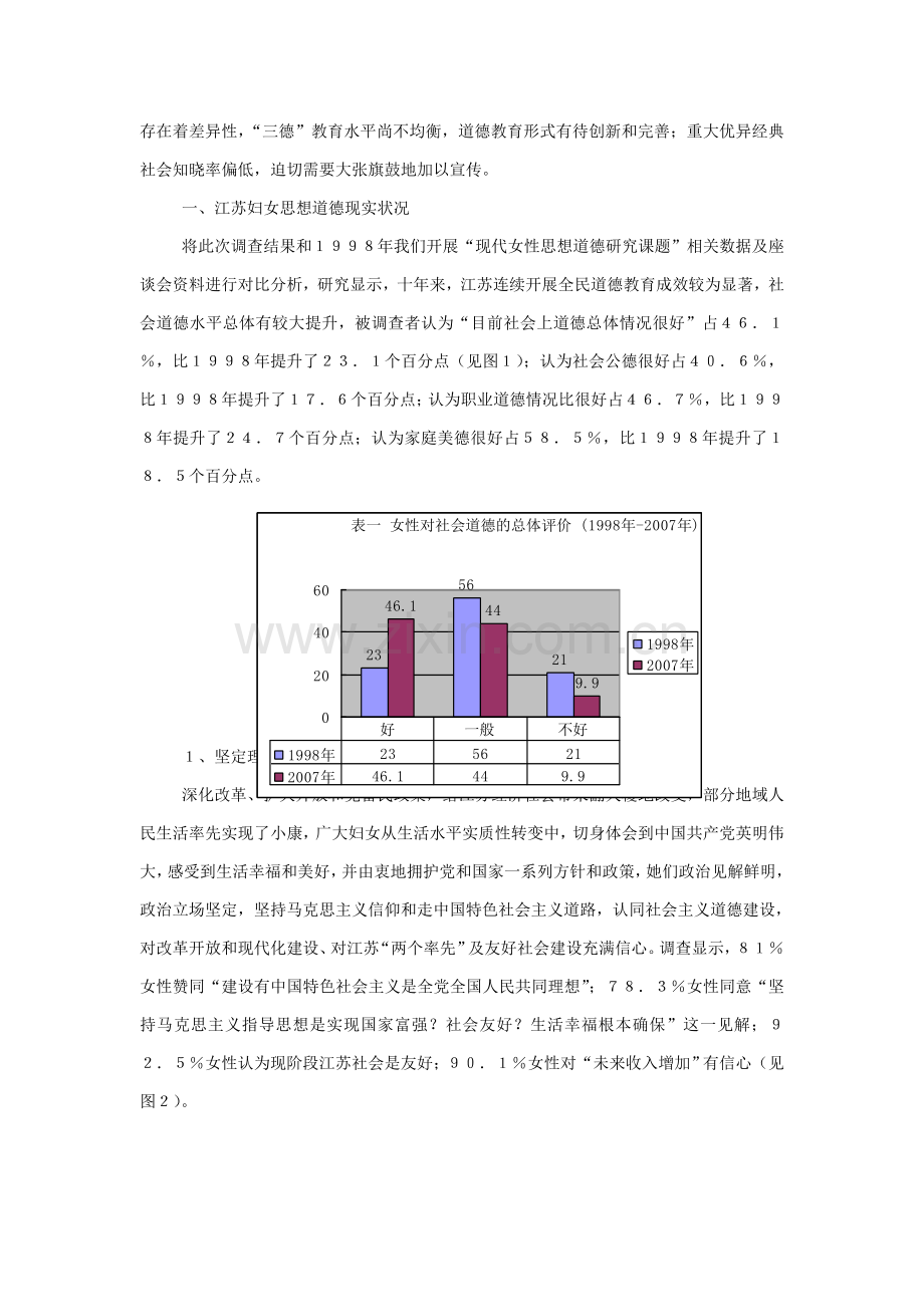 江苏省妇女思想道德状况调查报告样本.doc_第2页