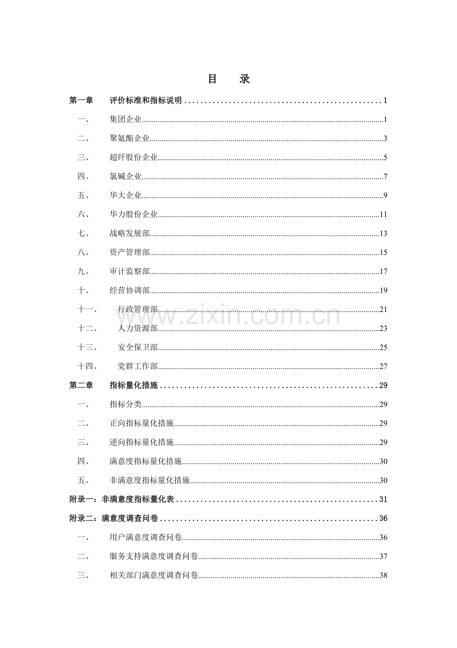 烟台万华合成革集团责任中心业绩评价标准模板.doc_第2页