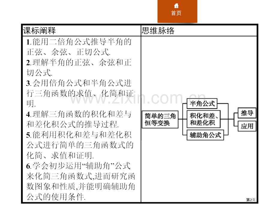 简单的三角恒等变换三角函数省公开课一等奖新名师比赛一等奖课件.pptx_第2页