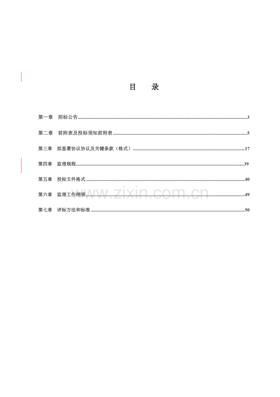 项目滨河道路工程监理招标文件模板.doc_第2页