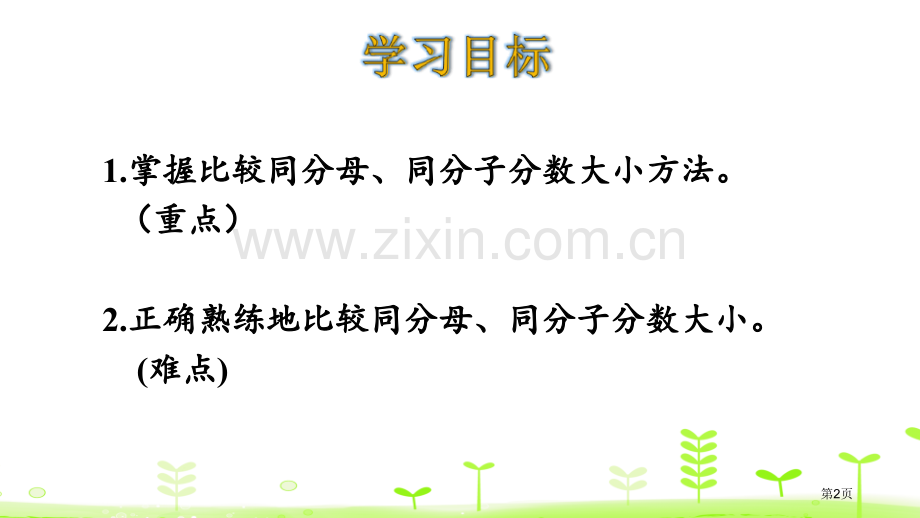 通分分数的意义和性质省公开课一等奖新名师比赛一等奖课件.pptx_第2页