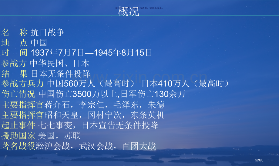 抗战胜利纪念班会省公共课一等奖全国赛课获奖课件.pptx_第3页