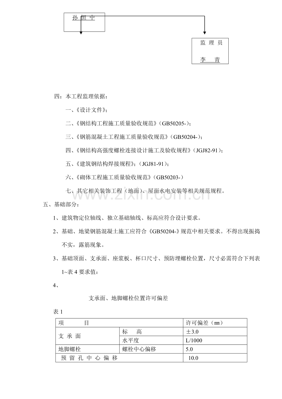 钢结构厂房工程监理规划概况样本.doc_第3页