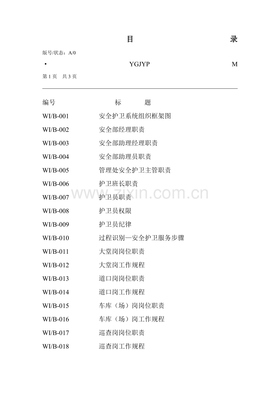 新版公司安全护卫工作手册模板.doc_第2页