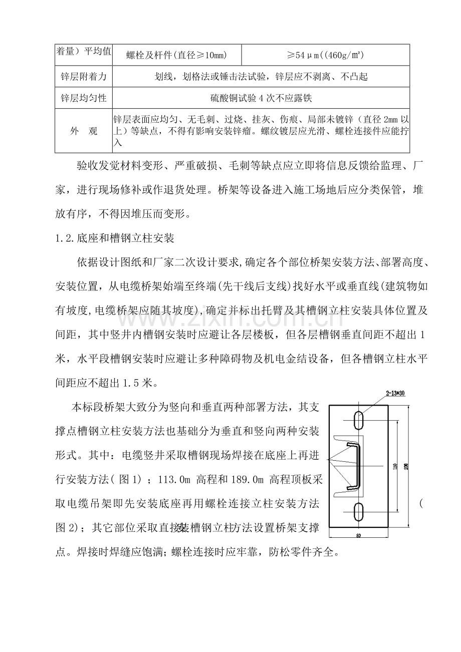 电缆桥架安装专业方案.doc_第2页