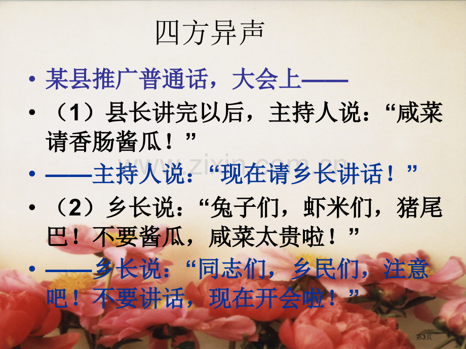 推广普通话班会课材料省公共课一等奖全国赛课获奖课件.pptx_第3页