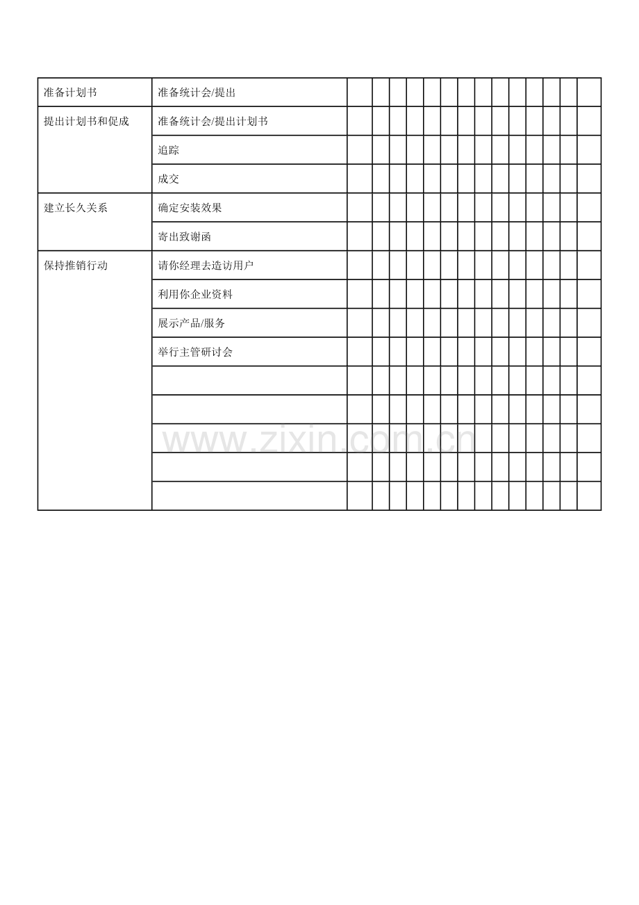 推销战略方案明细表样本.doc_第2页