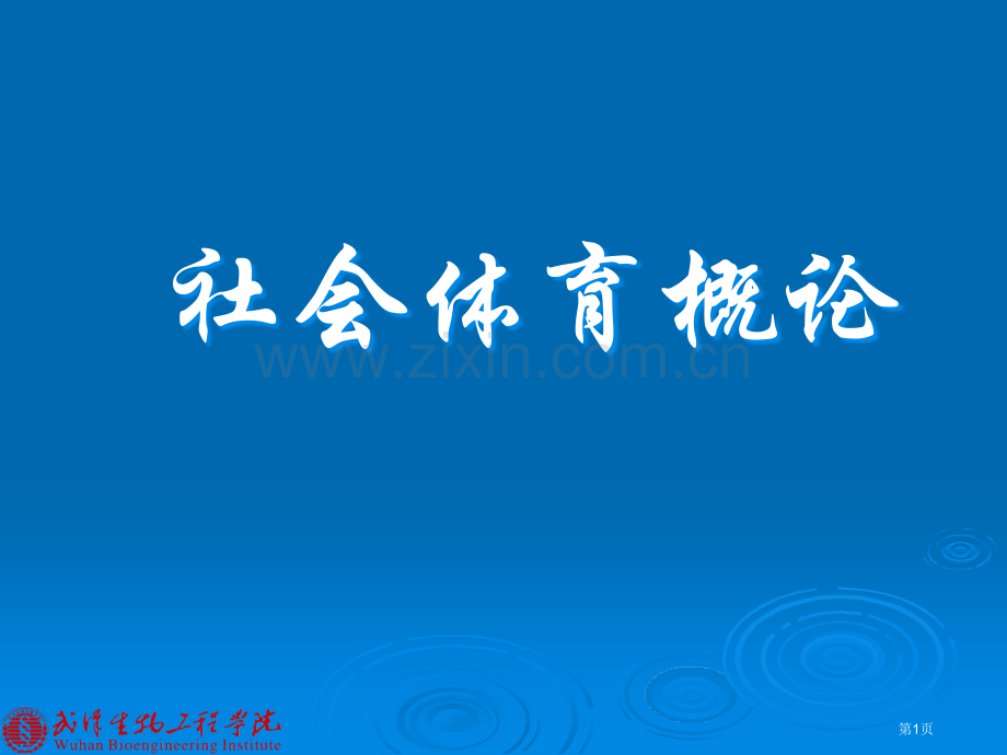 社会体育概论市公开课一等奖百校联赛特等奖课件.pptx_第1页