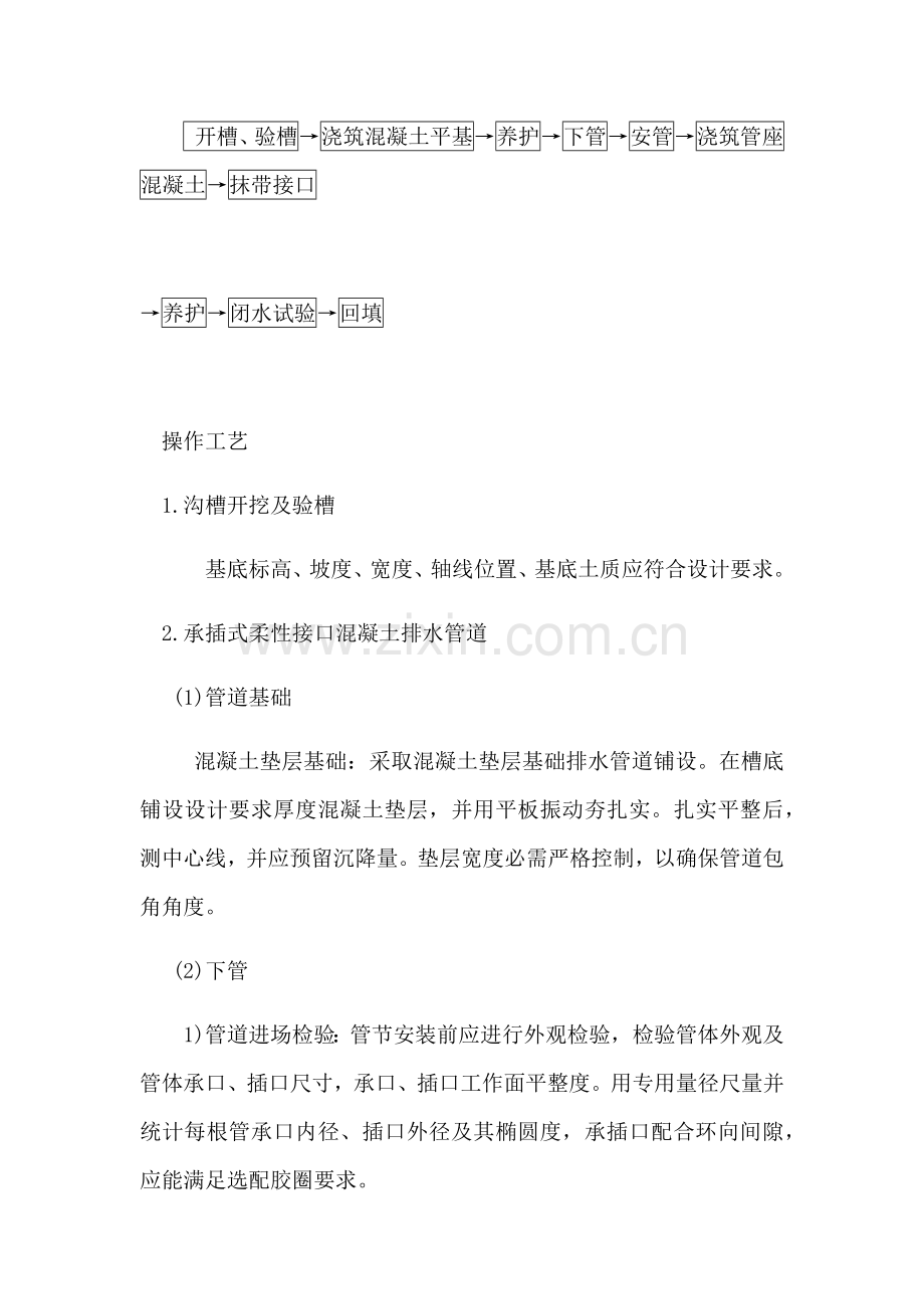 承插式混凝土管综合标准施工专业方案.docx_第2页