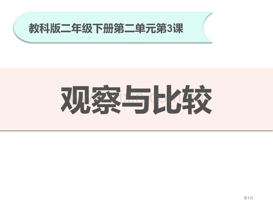 观察与比较省公开课一等奖新名师比赛一等奖课件.pptx_第1页