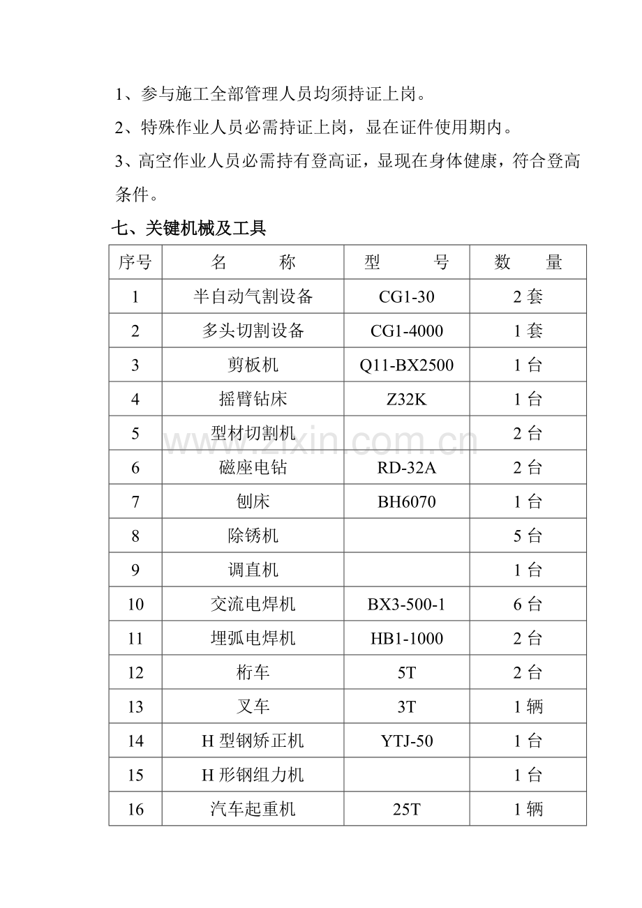 钢结构工程施工方案概况样本.doc_第3页