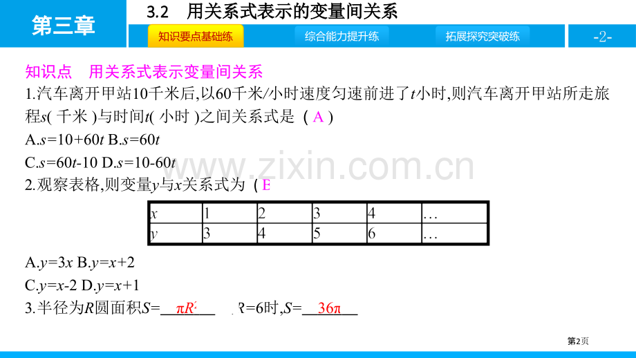 用关系式表示的变量关系变量之间的关系说课稿省公开课一等奖新名师比赛一等奖课件.pptx_第2页