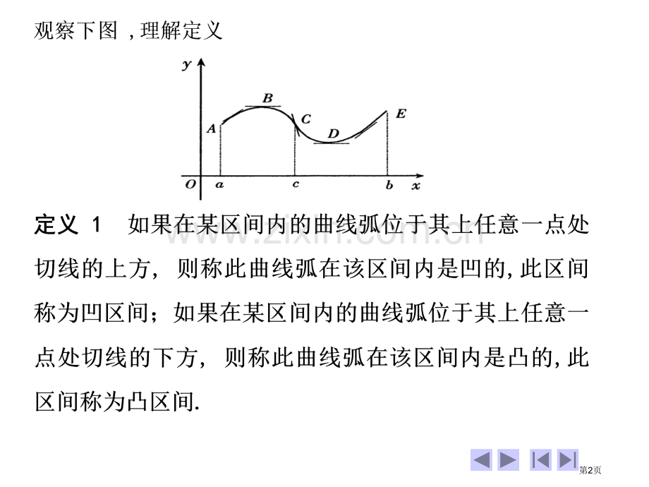 曲线的凹凸性和拐点和图象课件省公共课一等奖全国赛课获奖课件.pptx_第2页