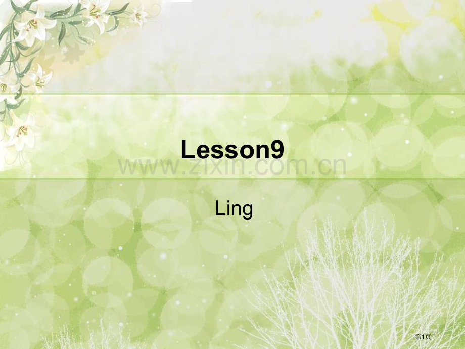 马成英语语音过关lesson9省公共课一等奖全国赛课获奖课件.pptx_第1页