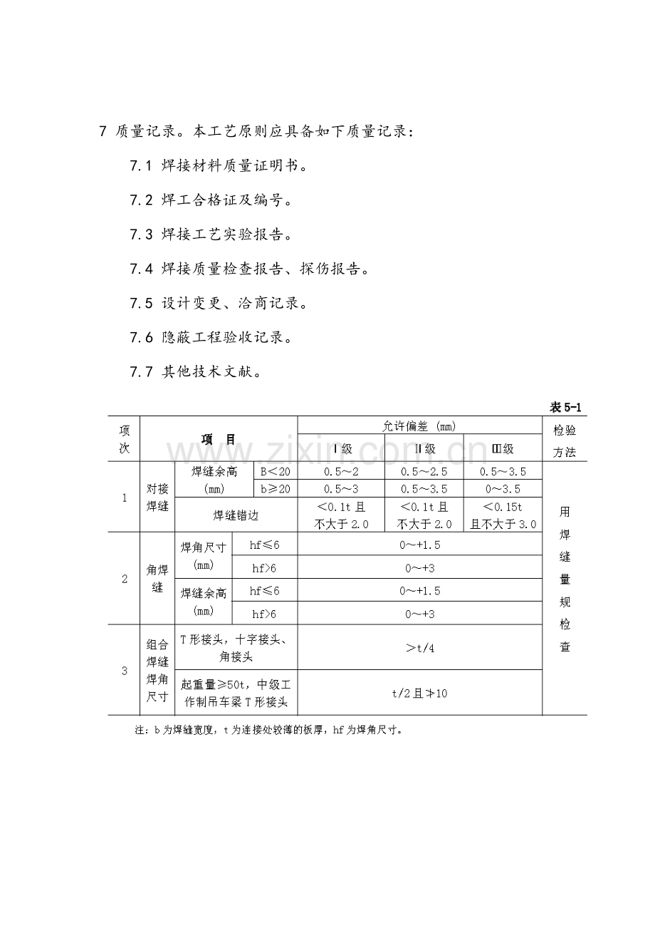 焊缝质量统一标准和焊缝等级分类.doc_第3页