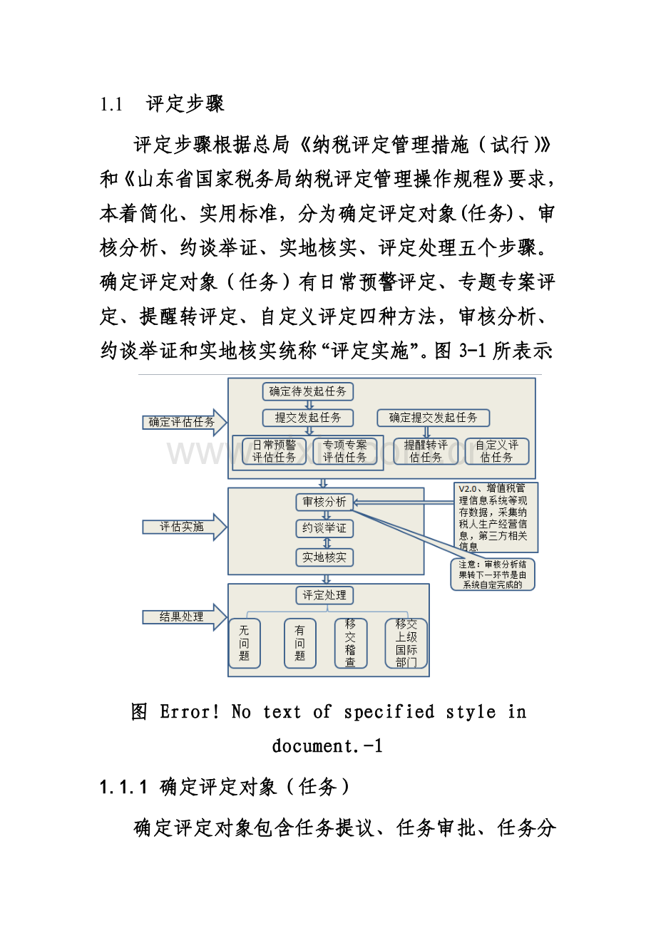 纳税评估流程概论模板.doc_第1页