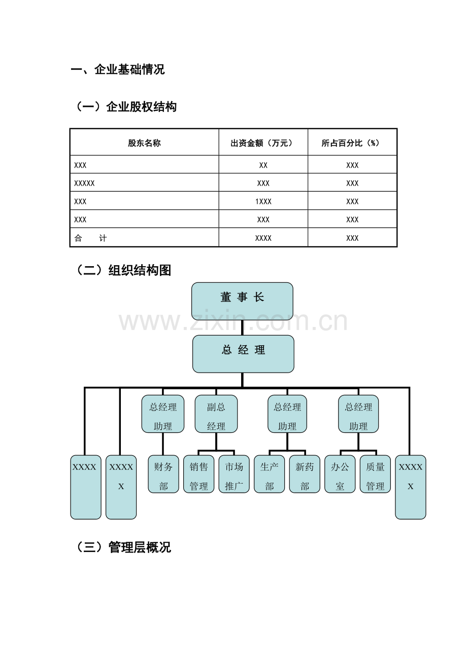 药业有限公司商业专项计划书.doc_第2页