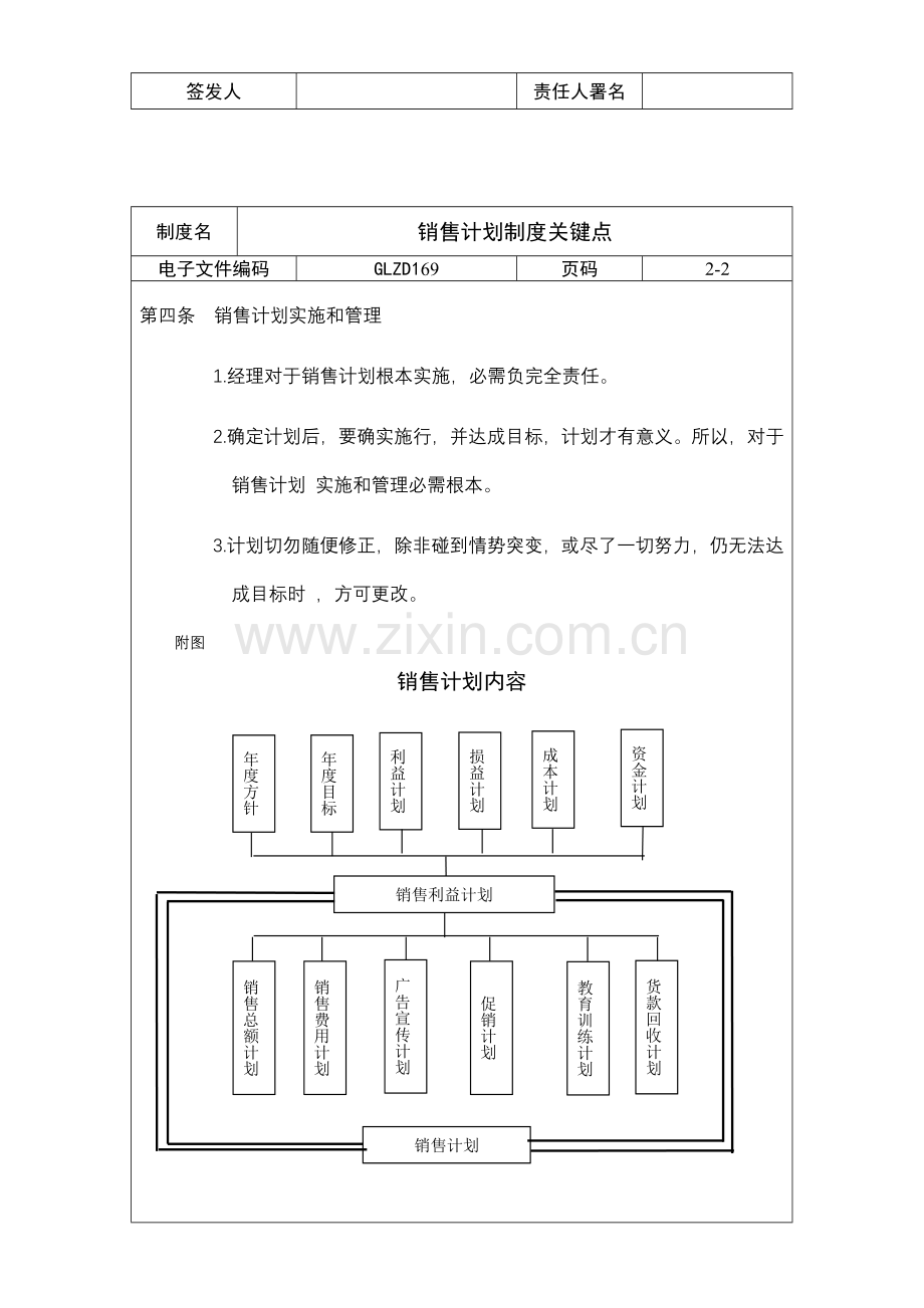 销售计划制度岗要样本.doc_第3页