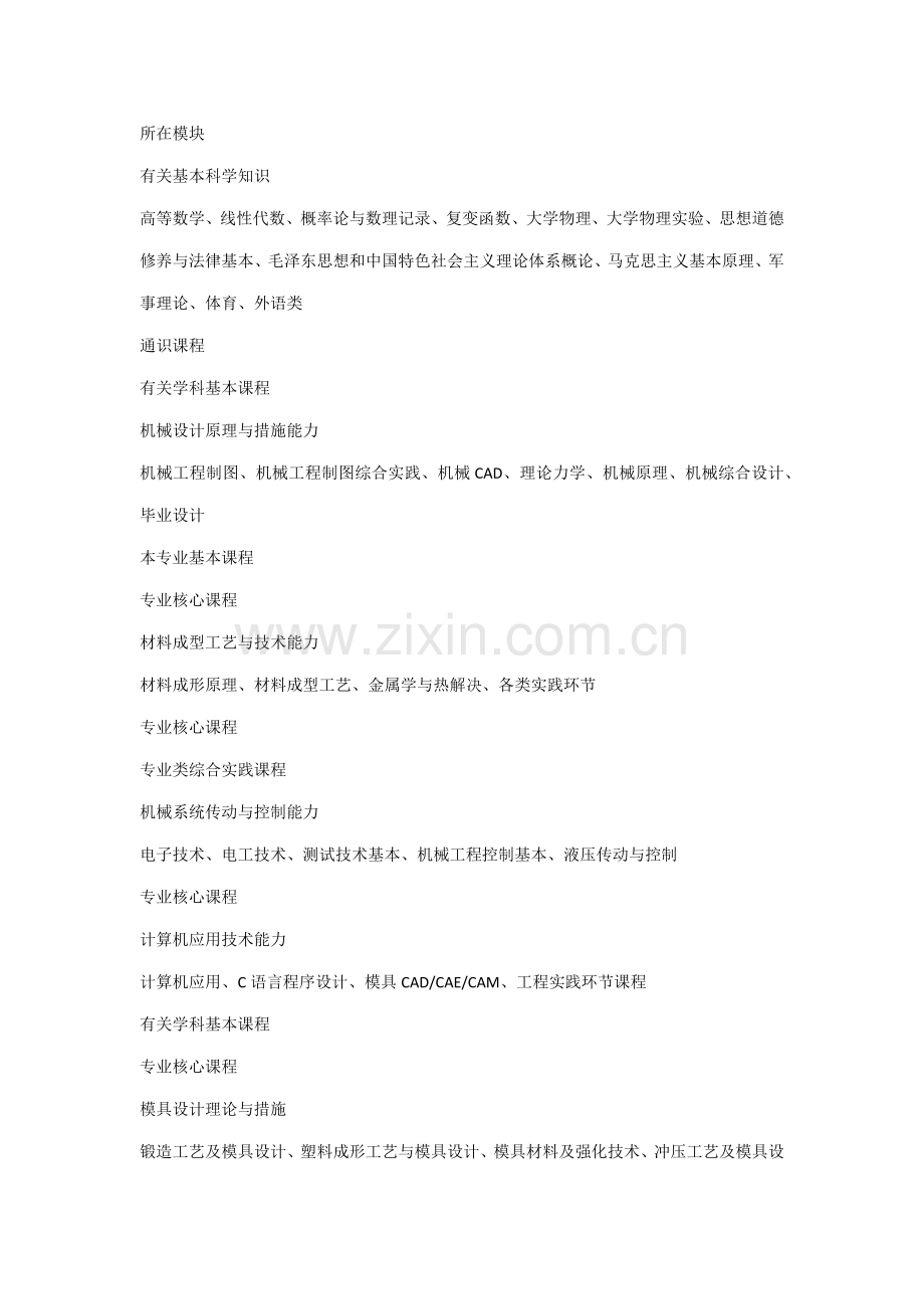 材料成型及控制关键工程专业培养专题方案.docx_第3页