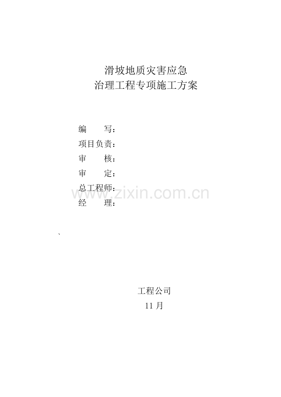 滑坡治理关键工程专项重点技术专题方案.docx_第2页