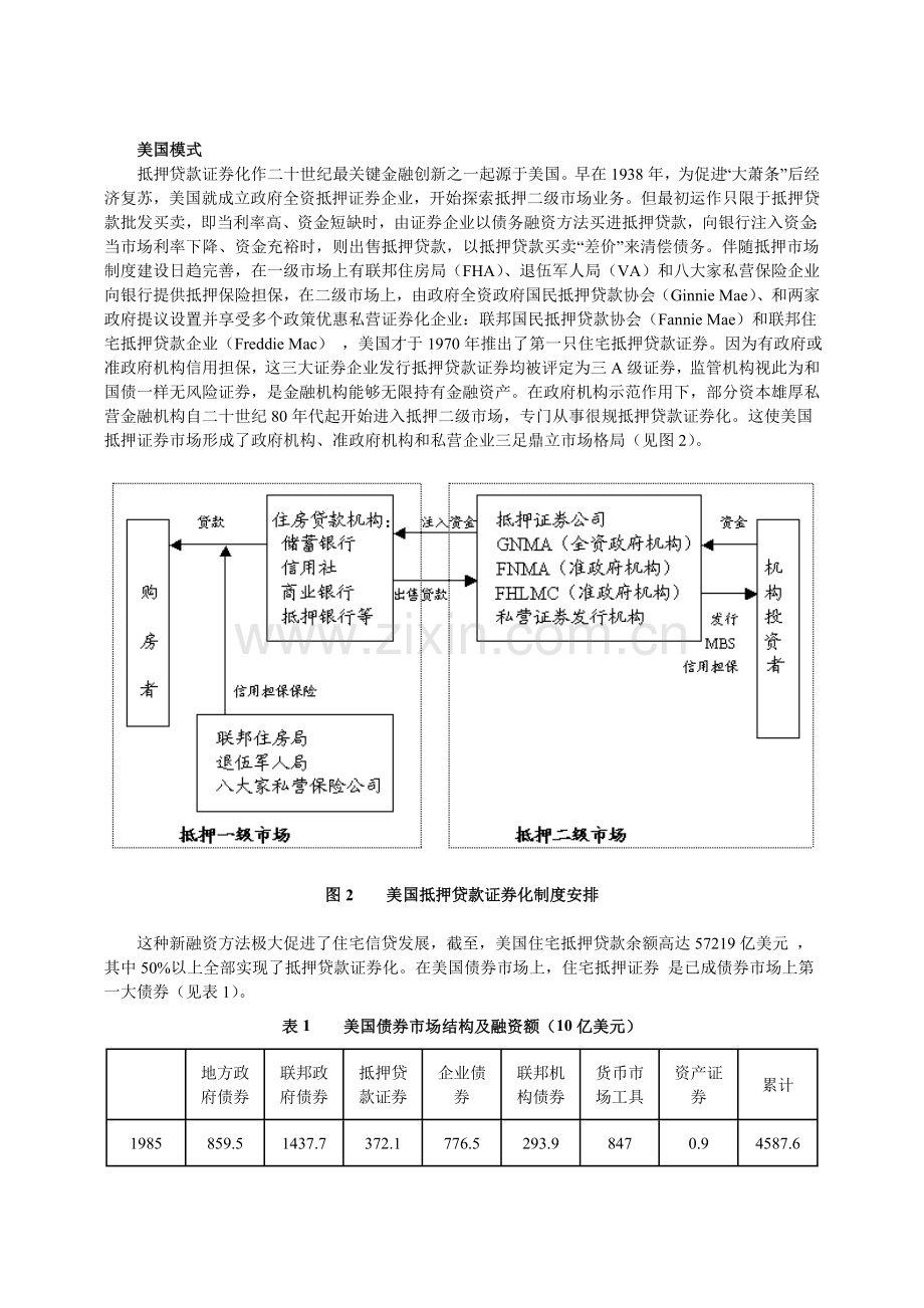 推行抵押贷款证券化的理性思考及制度安排样本.doc_第3页