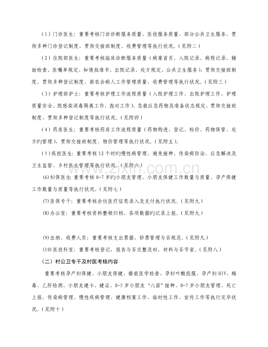 景龙桥卫生院绩效考评专题方案.docx_第3页