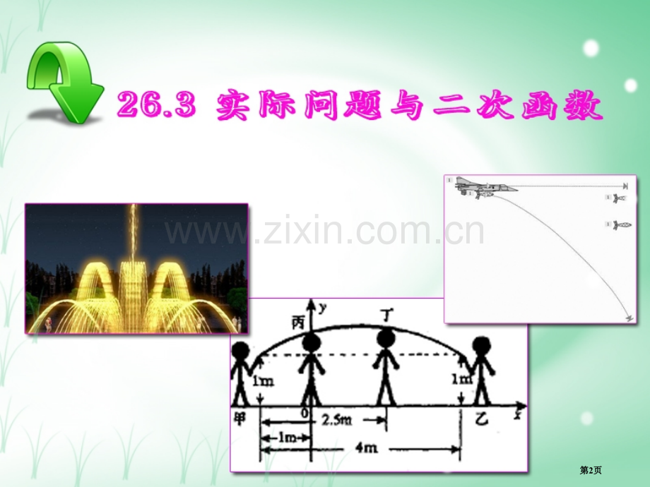 实际问题与二次函数课件市公开课一等奖百校联赛特等奖课件.pptx_第2页