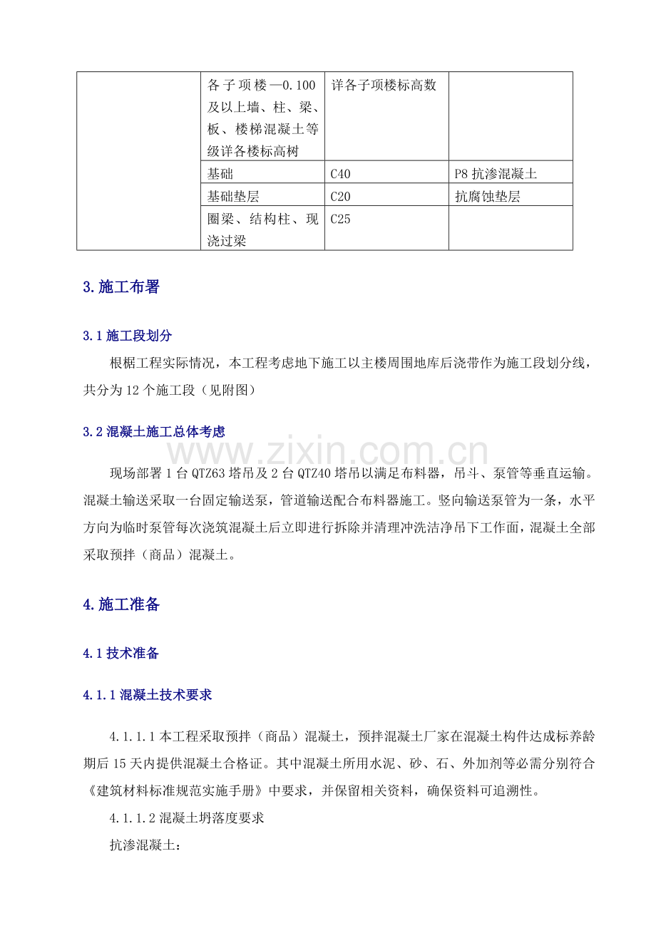 人防地下室混凝土综合项目工程专项综合项目施工专项方案完整doc.doc_第3页