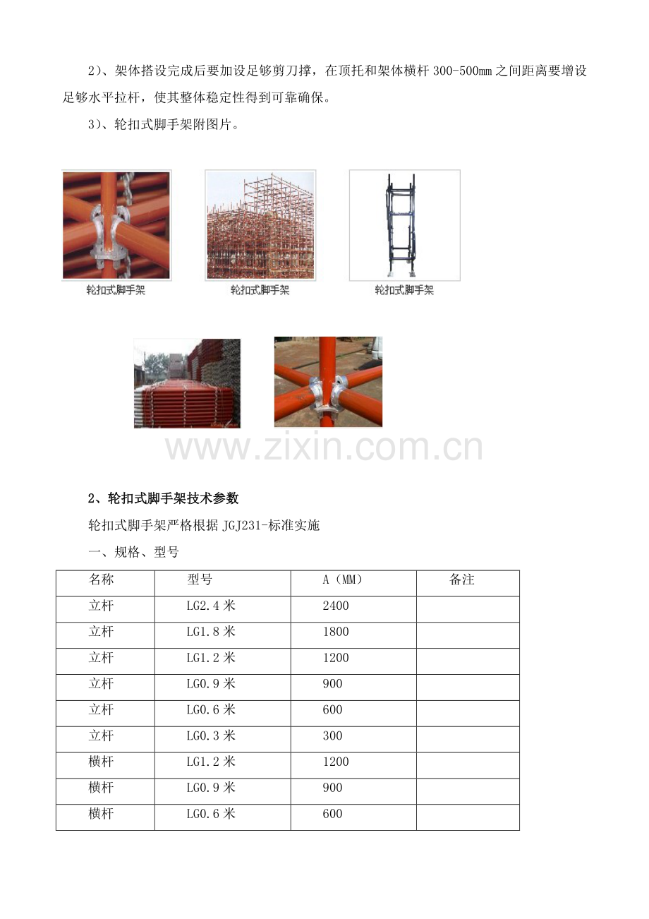 轮扣式支架模板综合标准施工专业方案.doc_第2页