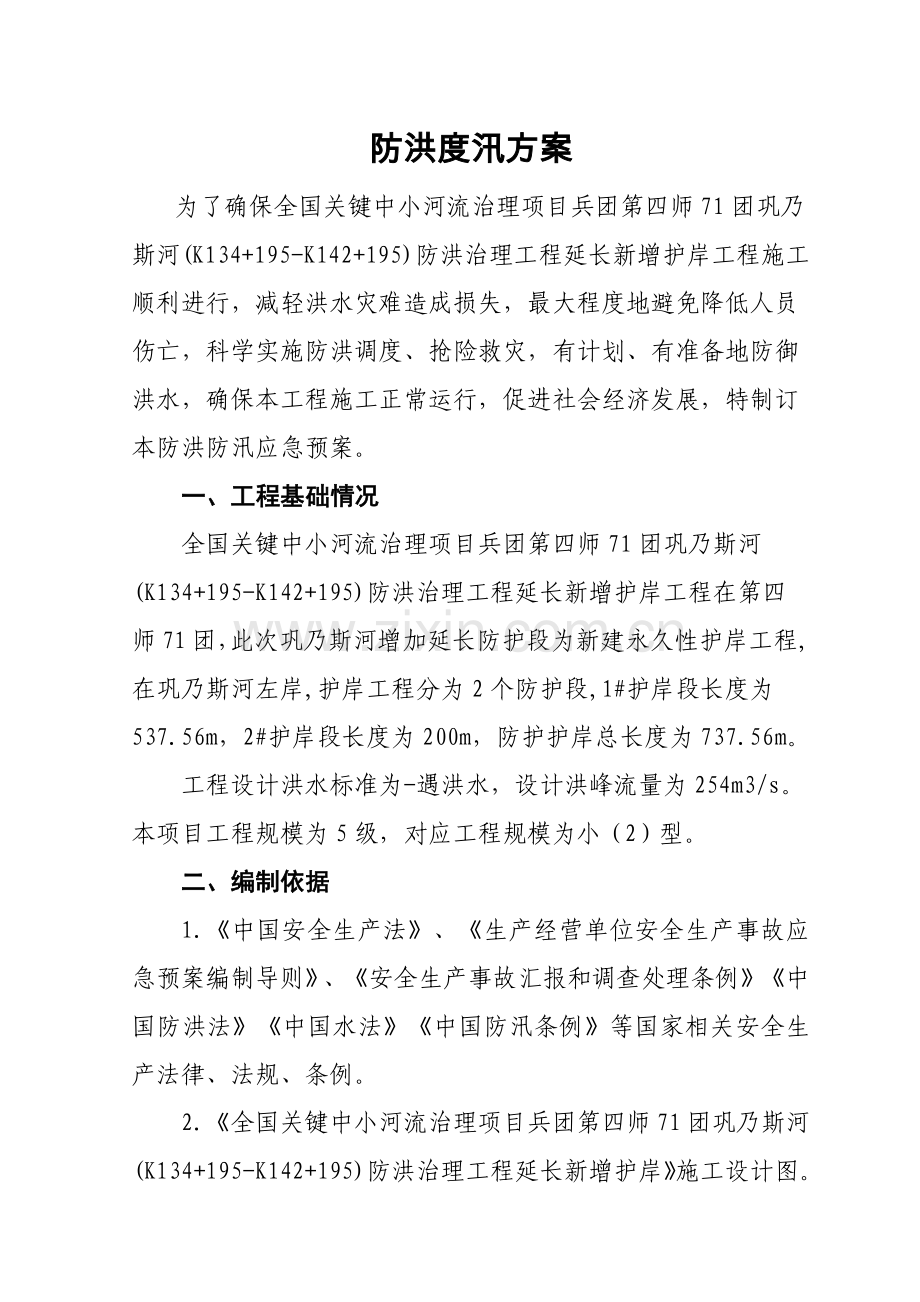 防洪度汛专项方案.docx_第1页