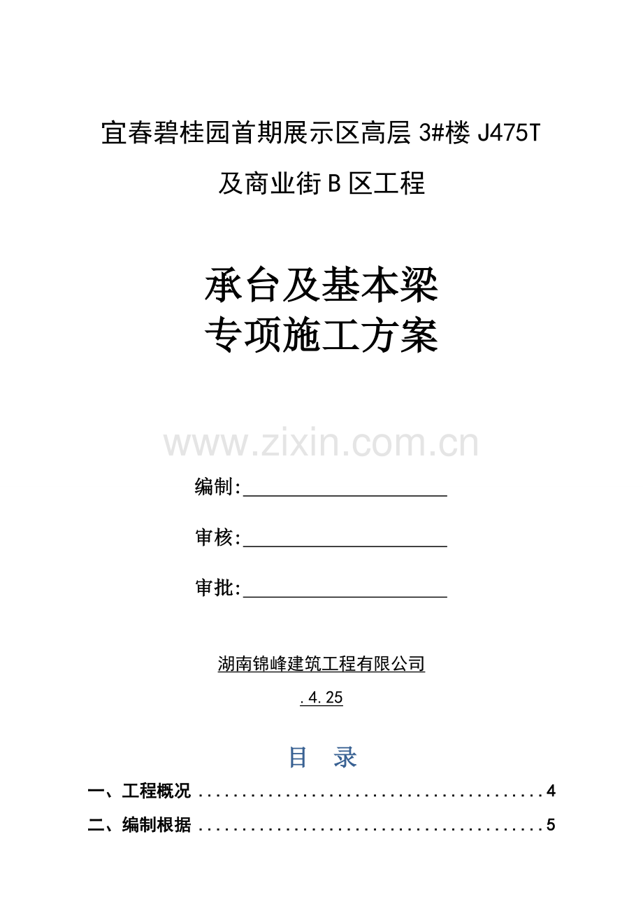 承台基础梁综合施工专题方案.docx_第2页