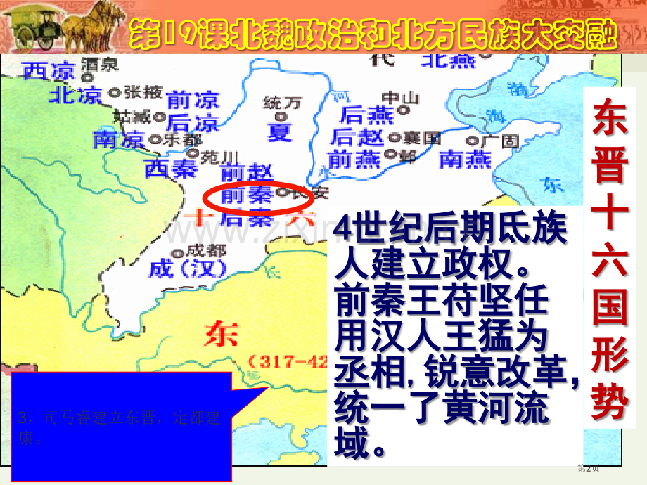 人教版七年级历史-上册第19课北魏政治和北方民族大交融省公开课一等奖新名师比赛一等奖课件.pptx_第2页