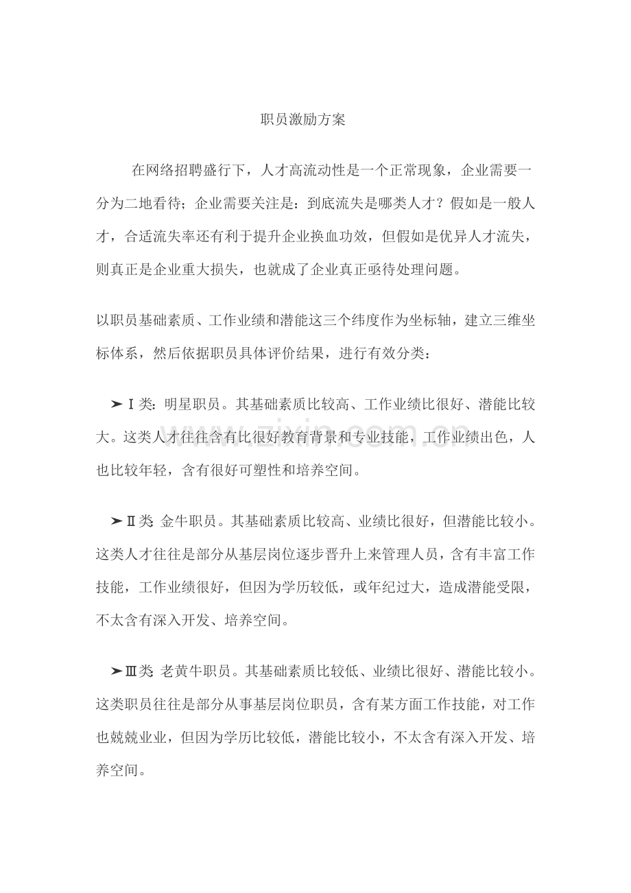 员工激励专项方案.doc_第1页