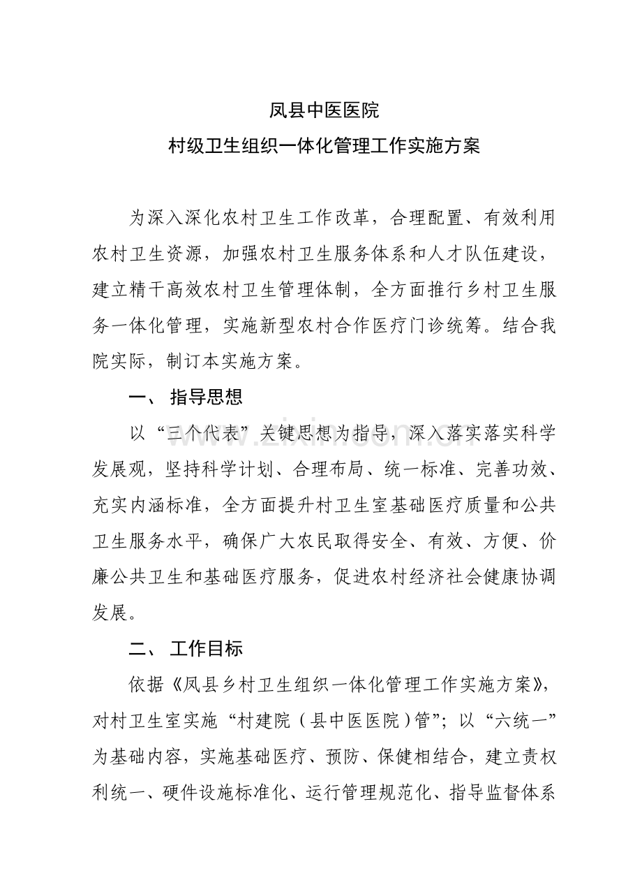 中医医院乡村一体化管理实施专项方案.doc_第2页