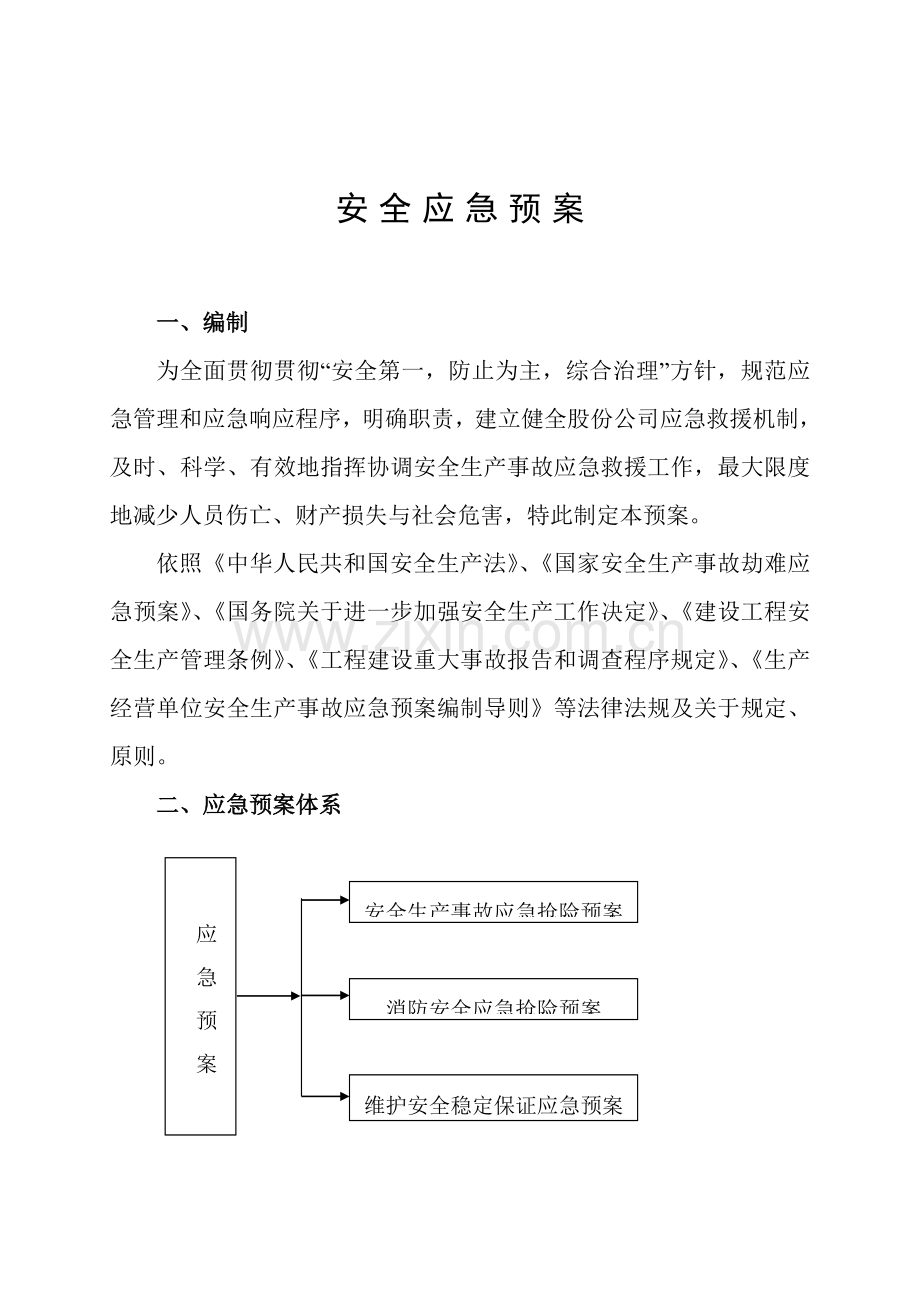 应急专项预案范本.doc_第3页