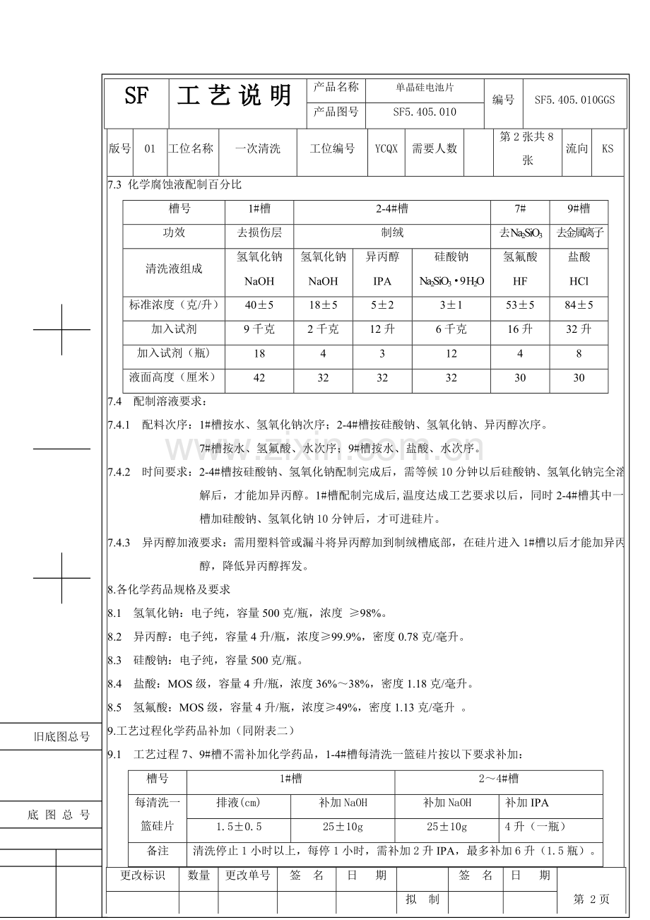 一次清洗工艺说明模板.doc_第2页