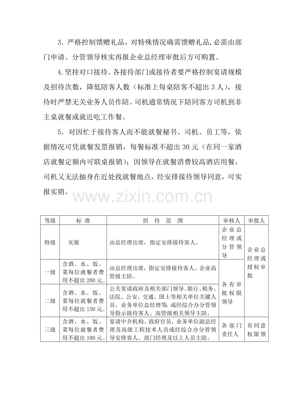 公司业务招待费管理标准规定.doc_第3页