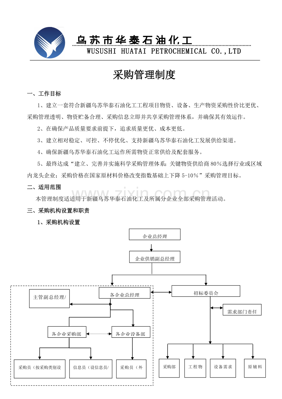 华泰采购管理核心制度.doc_第1页