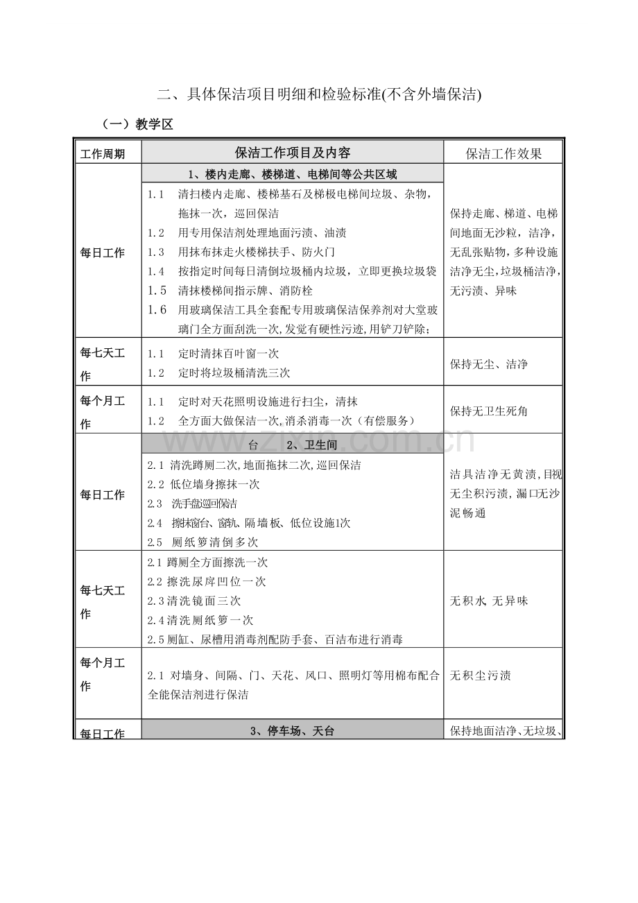 学校保洁专项方案.doc_第2页