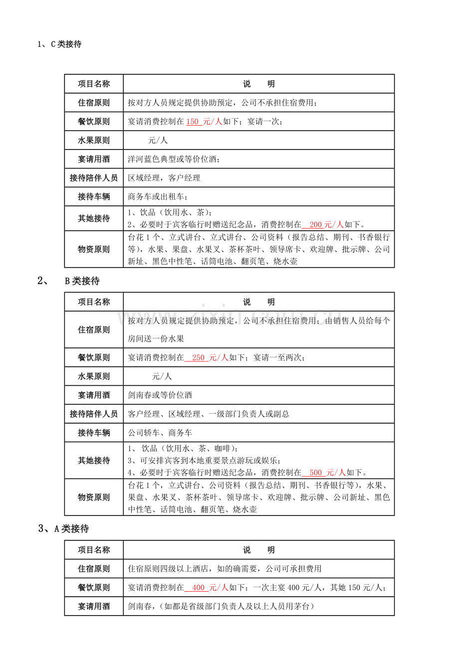 公司接待统一标准及作业流程.doc_第2页