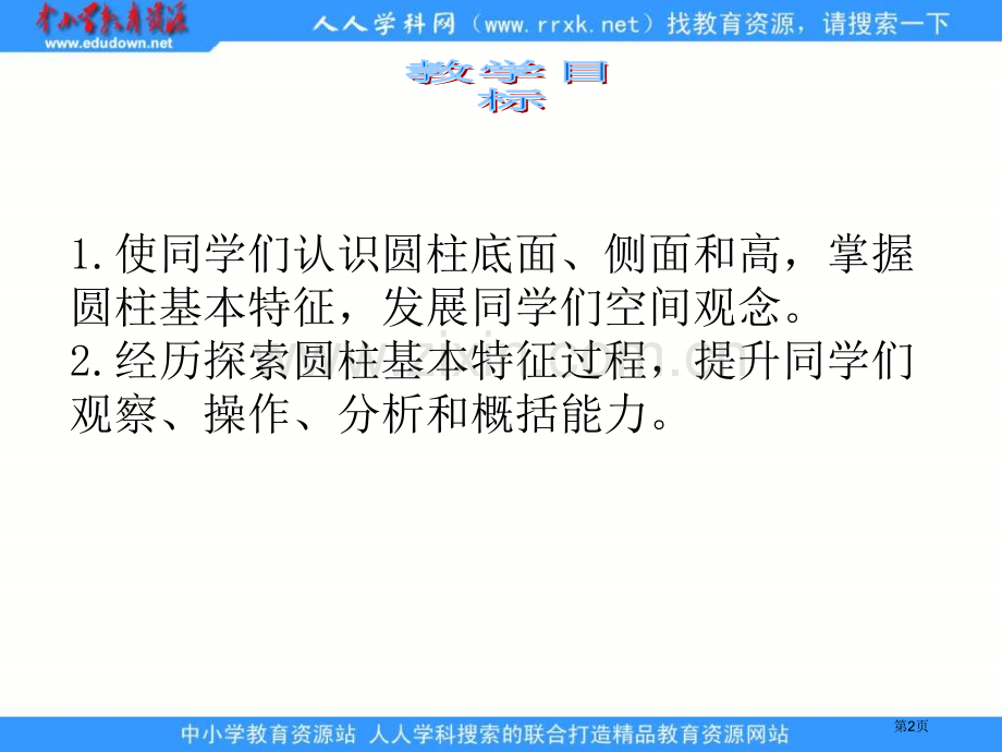 人教版六年级下册圆柱的认识课件2市公开课一等奖百校联赛特等奖课件.pptx_第2页