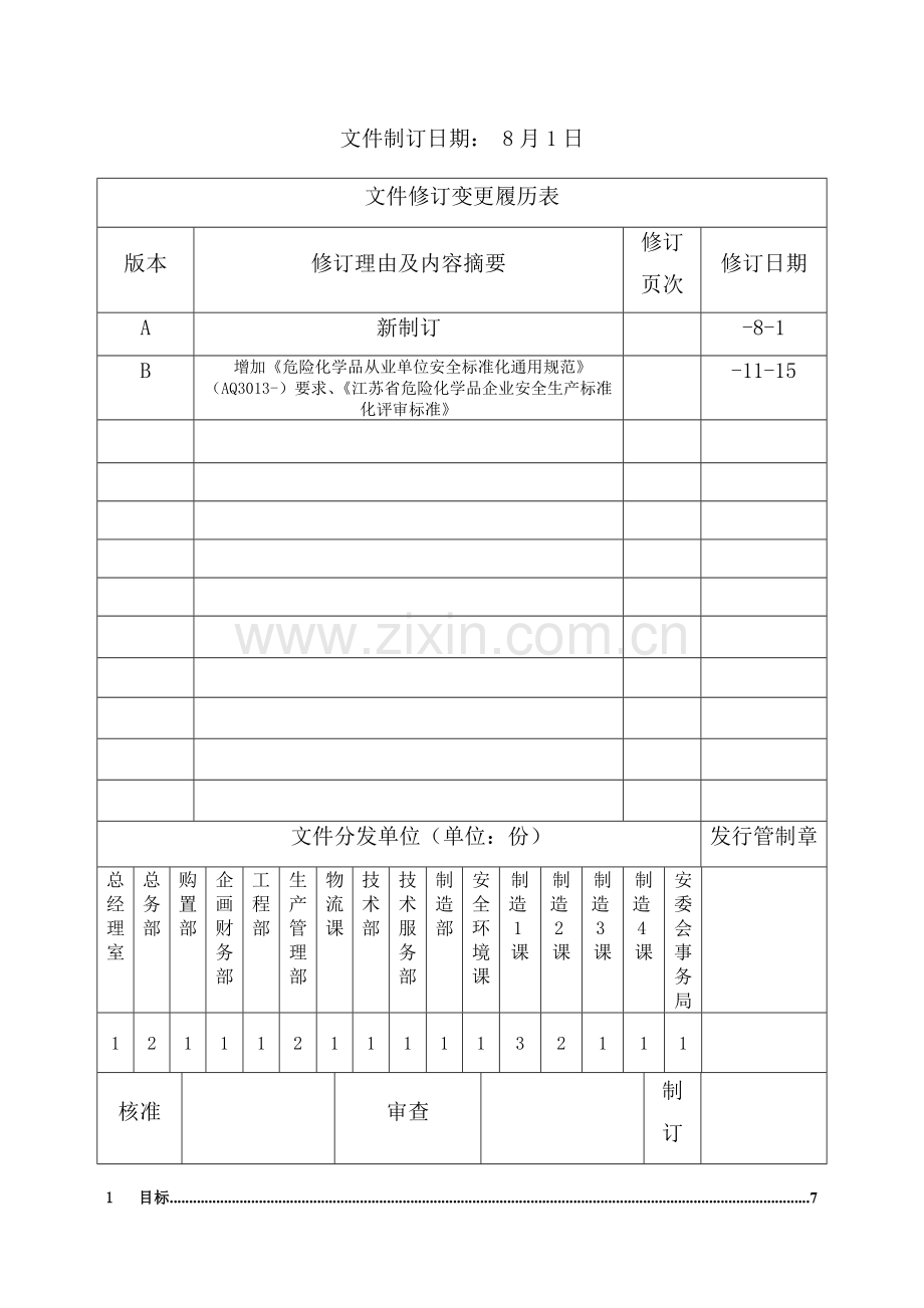 安全标准化手册培训资料模板.doc_第1页