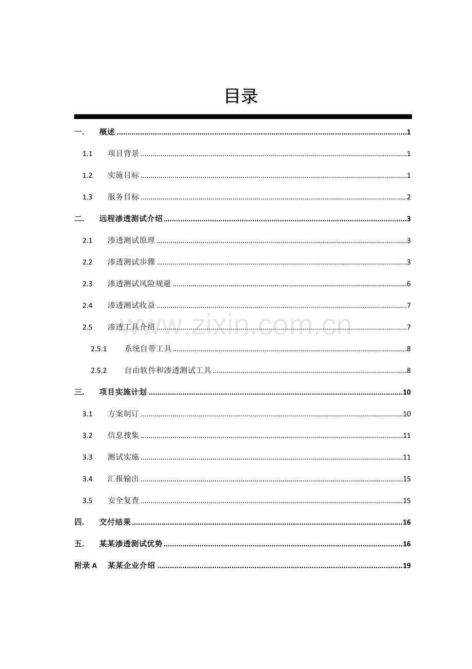 X公司渗透测试专项方案.doc_第3页