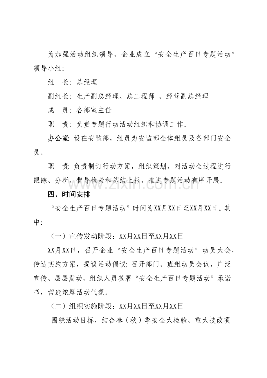 安全生产百日专项活动实施专项方案.docx_第2页