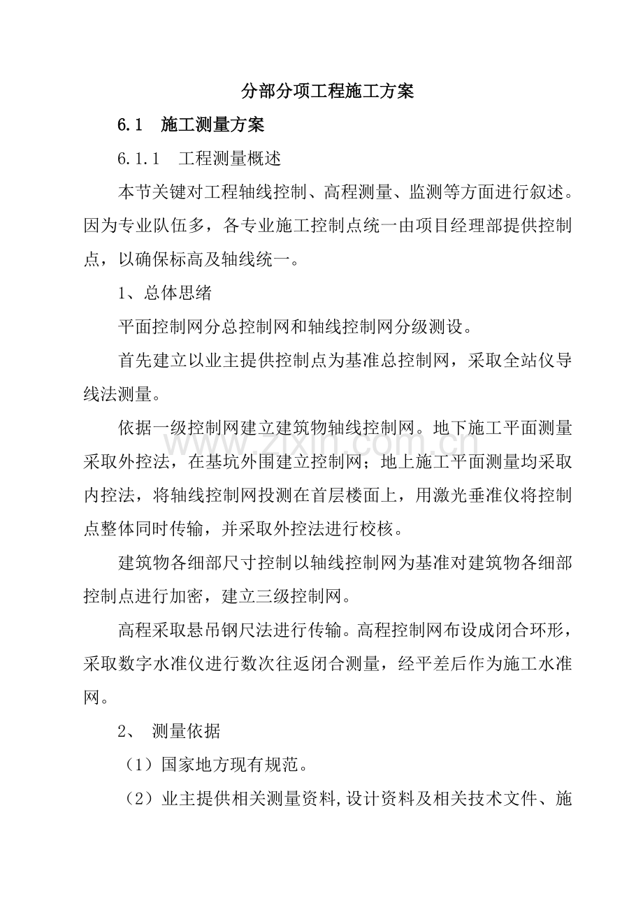 分部分项综合重点工程综合标准施工专业方案.doc_第1页